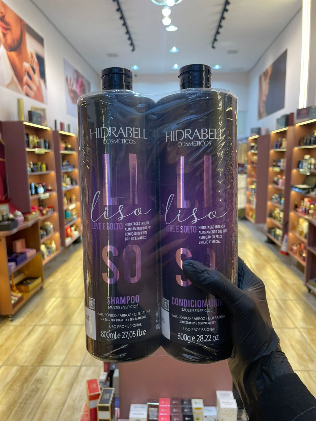 LISO - HIDRABELL - SHAMPOO & CONDICIONADOR - 2L