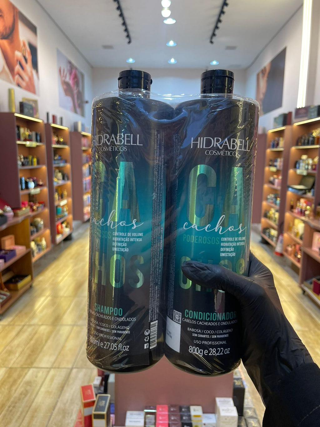 CACHOS - HIDRABELL - SHAMPOO & CONDICIONADOR - 2L