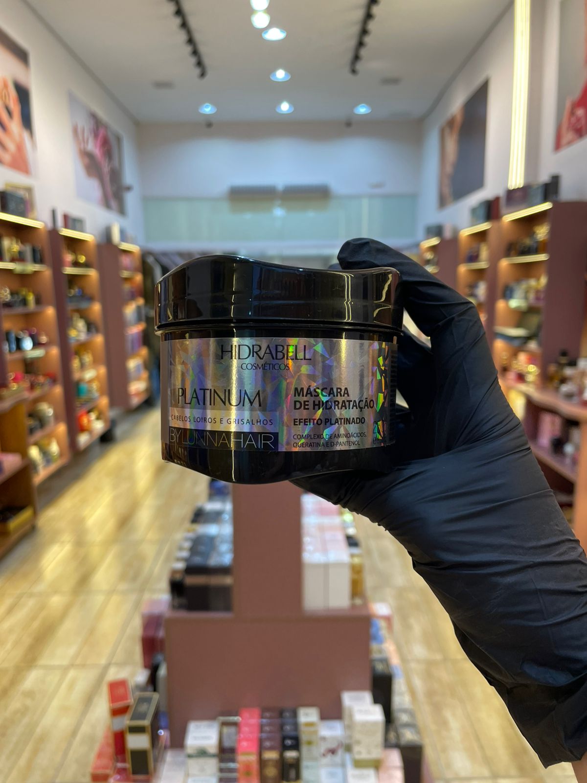 PLATINUM - HIDRABELL - MASCARA DE HIDRATAÇÃO - 250G