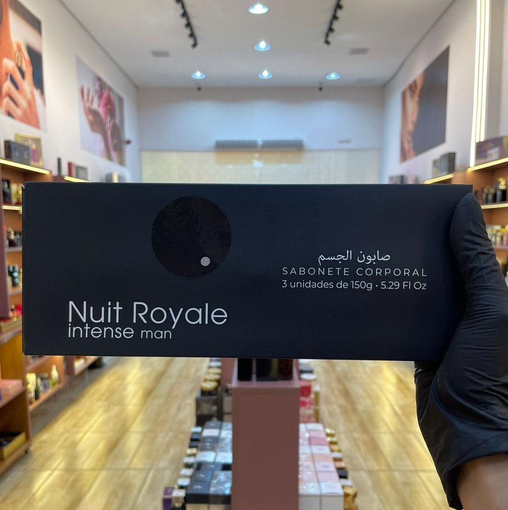 NUIT ROYALE INTENSE MAN - AFEER - SABONETE CORPORAL - 150G