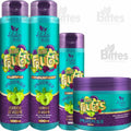 KIT CAPILAR TUTTI FRUTAS - HABITO BRASIL - SHAMPOO 400ML - CONDICIONADOR 400MG - LEAVE-IN 200G - MÁSCARA 300G