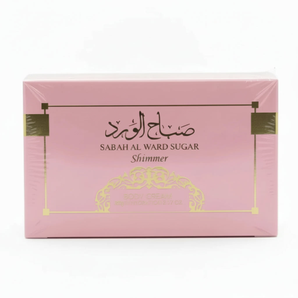 SABAH AL WARD SUGAR SHIMMER -ISABELLE LA BELLE -  CREME CORPORAL - 90G