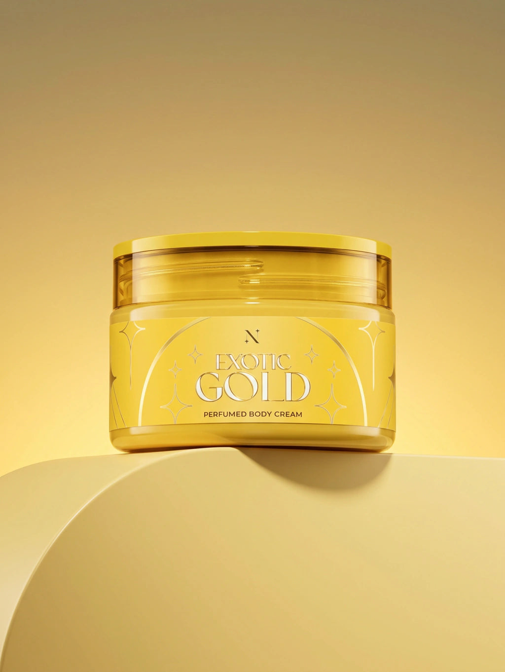 Neeche House Exotic Gold Perfumed Body Cream 200g