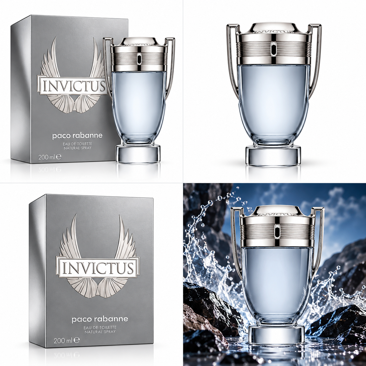 Invictus Eau de Toilette 200ml