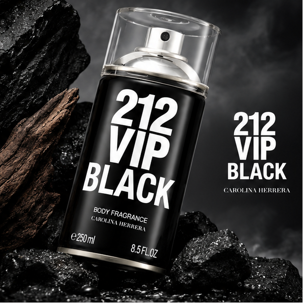212 VIP Black Body Fragance 250ML