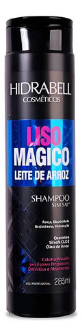 LISO MÁGICO LEITE DE ARROZ - HIDRABELL - SHAMPOO - 285ML