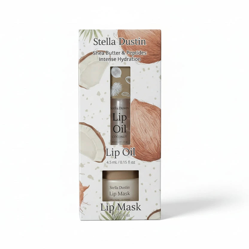 COCONUT INTENSE HITRATAÇÃO - STELLA DUSTIN - LIP OIL & LIP MASK 15G