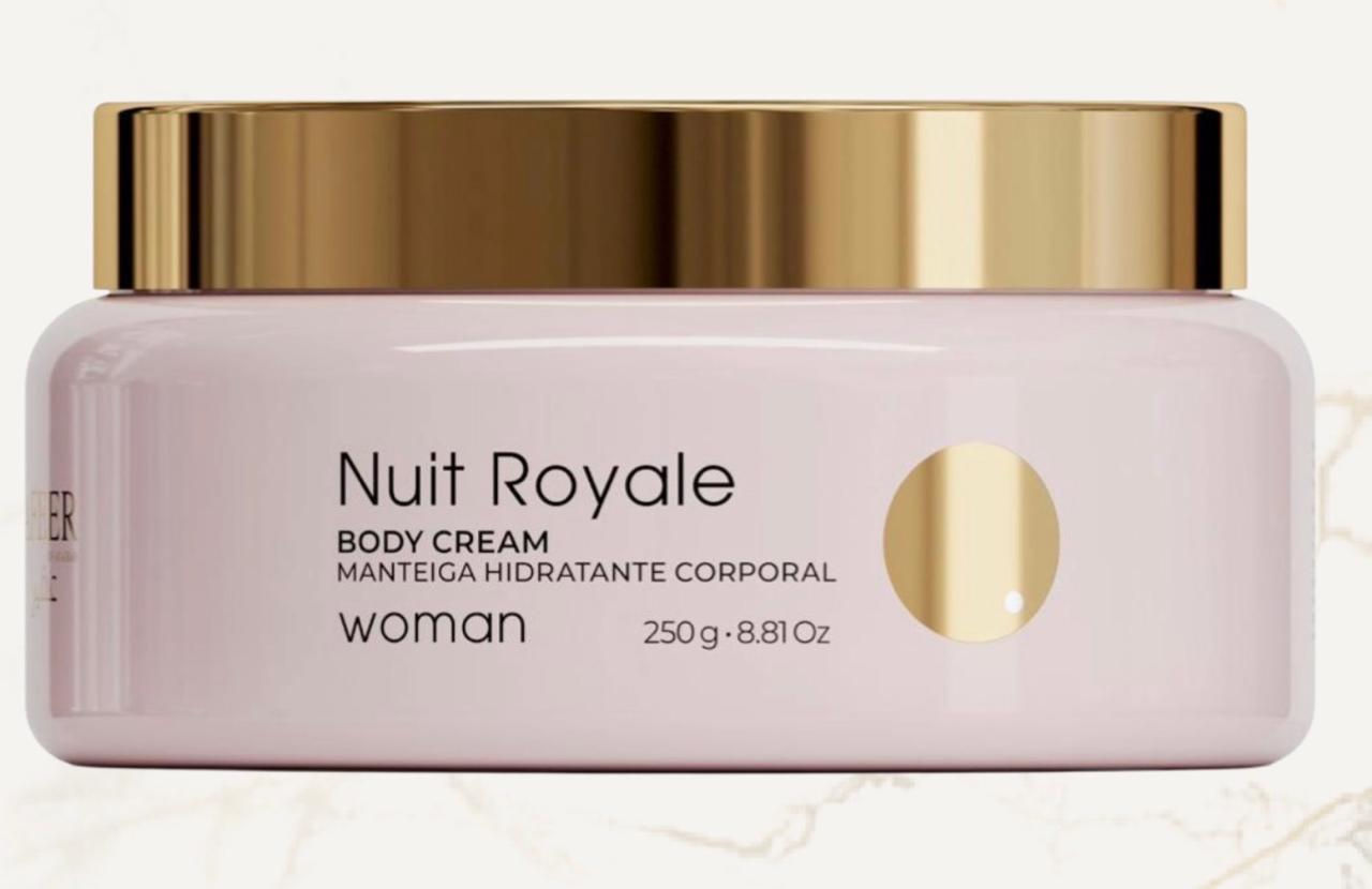 NUIT ROYALE WOMAN MANTEIGA HIDRATANTE - AFEER - 250G