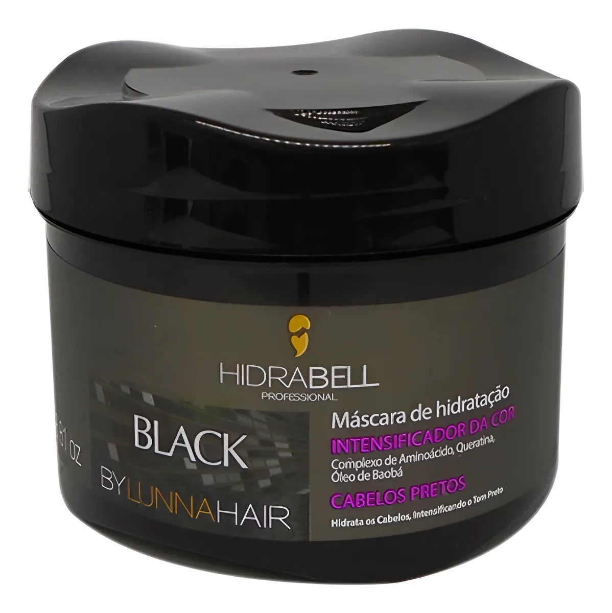 BLACK - HIDRABELL - MASCARA DE HIDRATAÇÃO - 250G