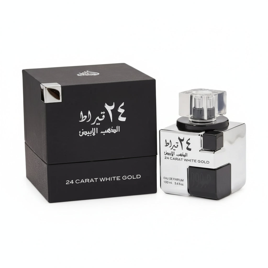 24 CARAT WHITE GOLD - LATTAFA - EAU DE PARFUM - 100ML