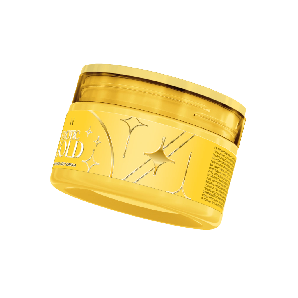 Neeche House Exotic Gold Perfumed Body Cream 200g