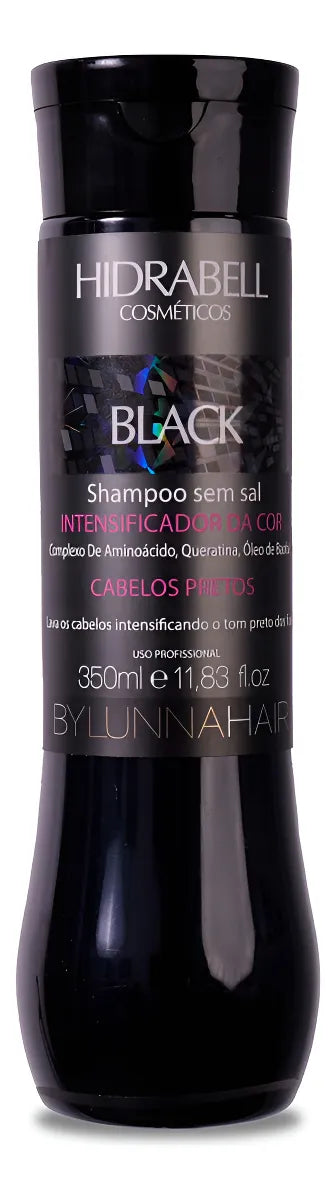 BLACK - HIDRABELL - SHAMPOO - 350ML