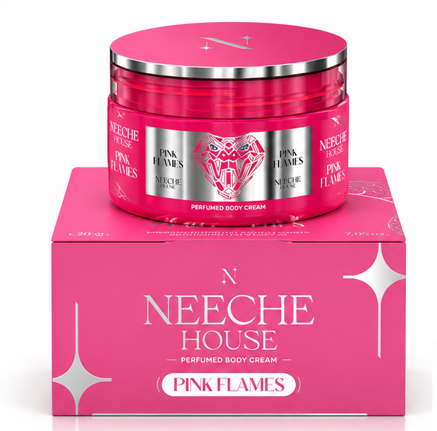 Pink Flames Creme Corporal 200g