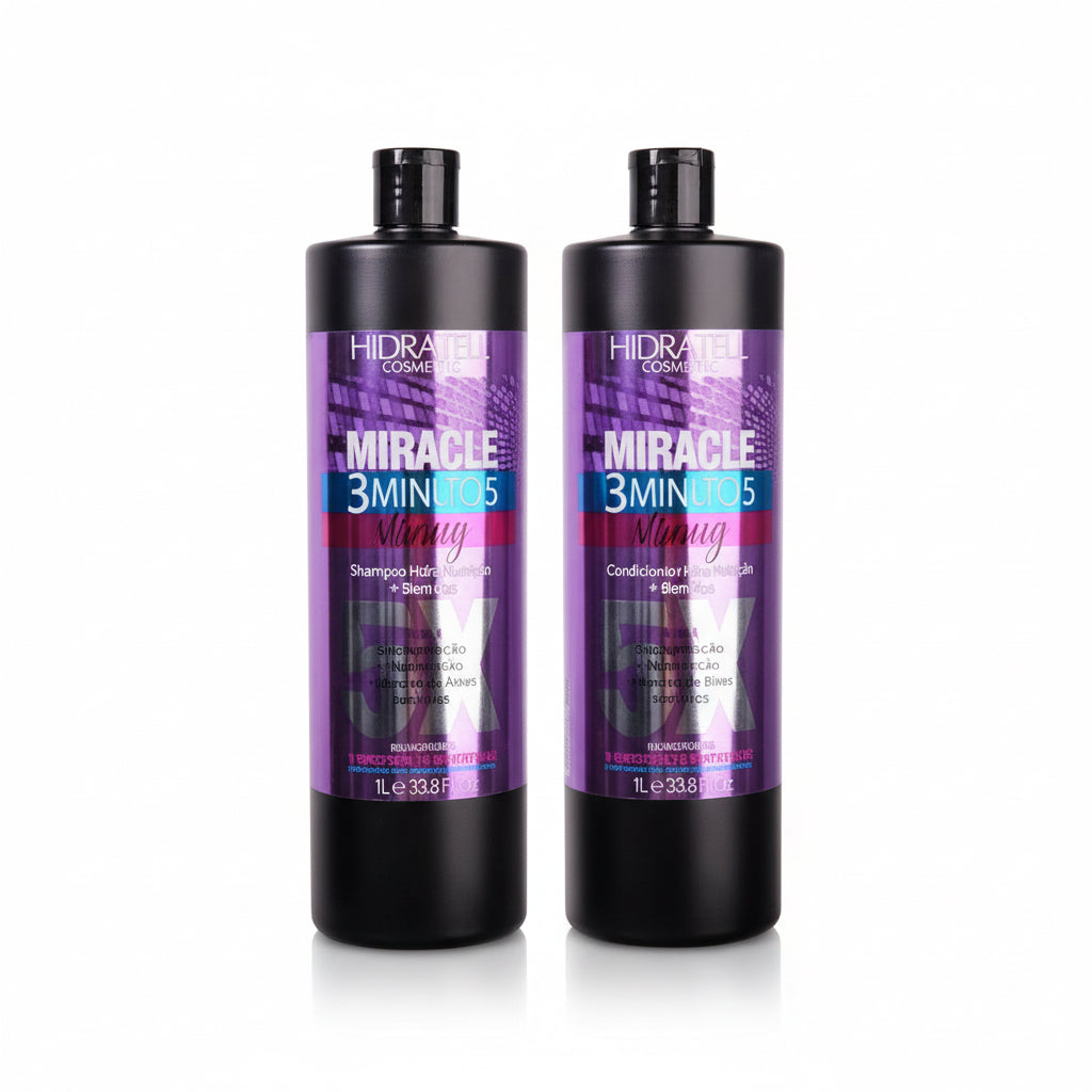 MIRACLE - HIDRABELL - SHAMPOO & CONDICIONADOR - 2L